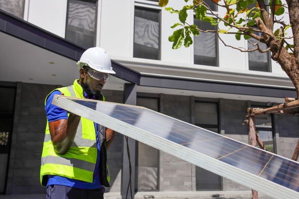 Solar panel installation in East County, San Diego County CA by San Diego Solar Surfers