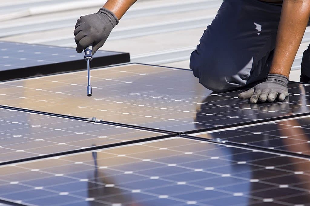 Solar panel installation in Jamul, San Diego County CA by San Diego Solar Surfers