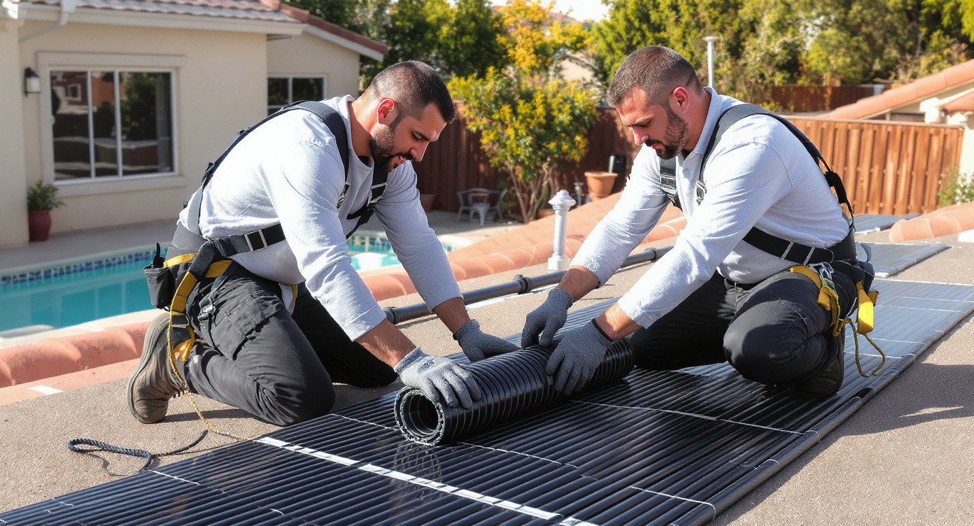 Solar energy system installed for a San Diego property